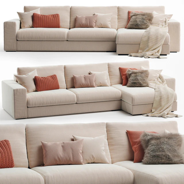 Grande plain sofa — Descargar