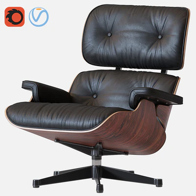 Eames Lounge Chair — Ver 1