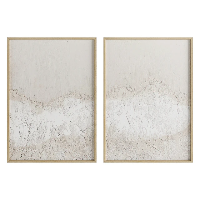 Plaster painting Decomarkt Beige Abstraction N-3-4 — Descargar