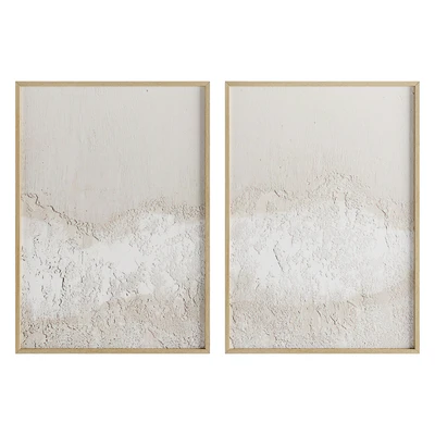 Plaster painting Decomarkt Beige Abstraction N-3-4 — Ver 1