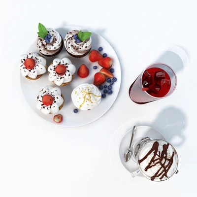 Dessert and coffee — Ver 3