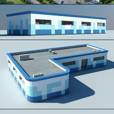 Dolphinarium and Buildings / Delfinariy i stroeniya — Ver 3