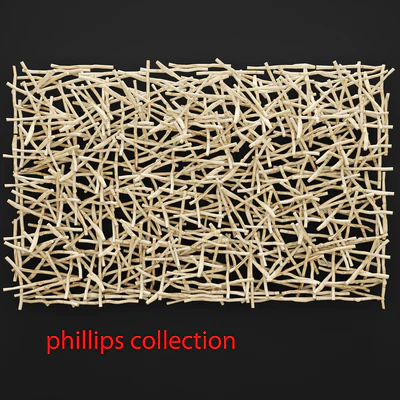 Stick Wall Art, stick, branch, panel, eco, eco-decor, design, picture, dry decor, dried flowers — Ver 1