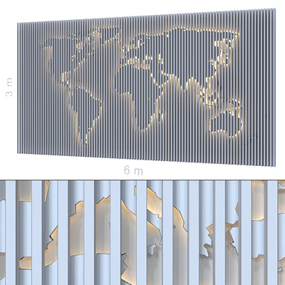 Decorative wall 146. — Ver 3