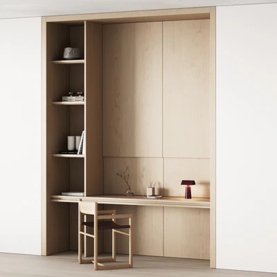 449 office furniture 25 workplace 09 minimal portal niche working zone — Вид 7
