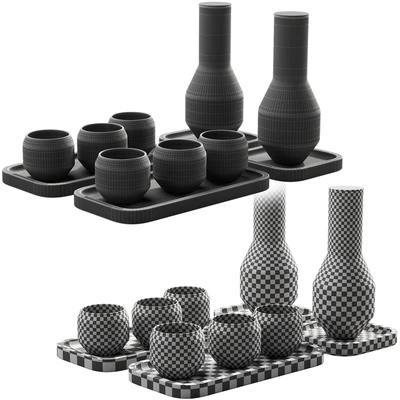 130 dishes decor set 05 salvatori atipico angolo — Ver 7