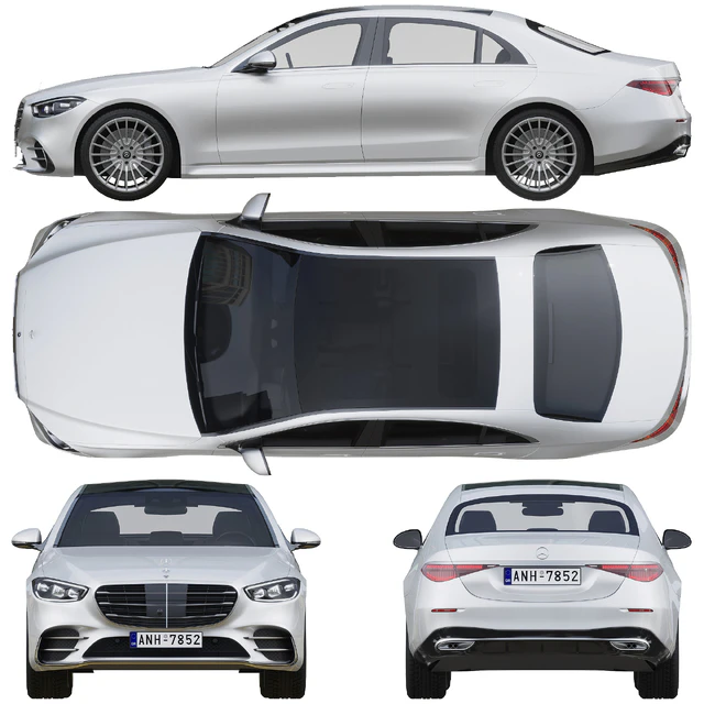 Mercedes-Benz S-Class AMG 2021 w223 — Download