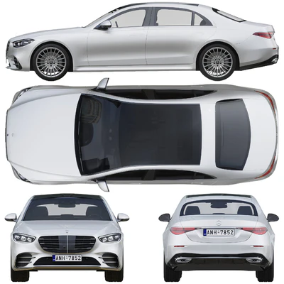 Mercedes-Benz S-Class AMG 2021 w223 — View 5