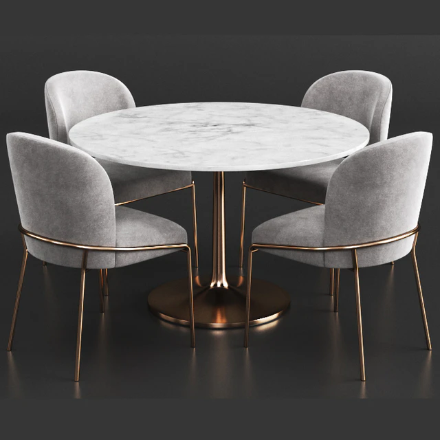 West elm & Crate&Barrel Dinning Set 2 — Скачать