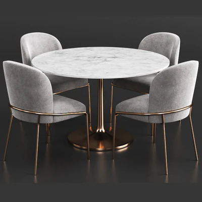 West elm & Crate&Barrel Dinning Set 2 — Вид 3