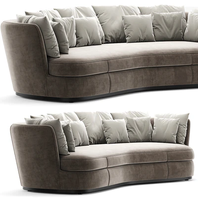 B&B Italia Sofa Apollo -Maxalto - Design by Antonio Citterio — Ver 1