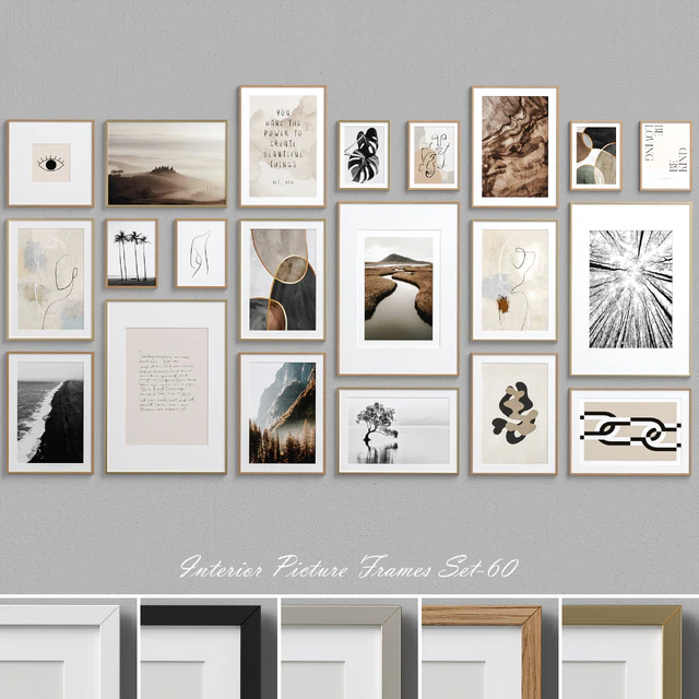 Interior Picture Frames Set-60 — Скачать