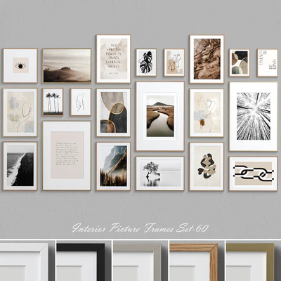 Interior Picture Frames Set-60 — Вид 1