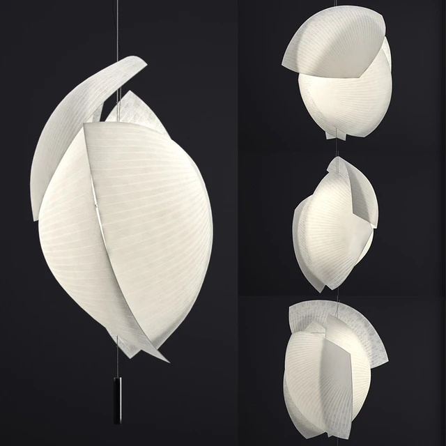 Grok Voiles paper pendant lamp — Скачать