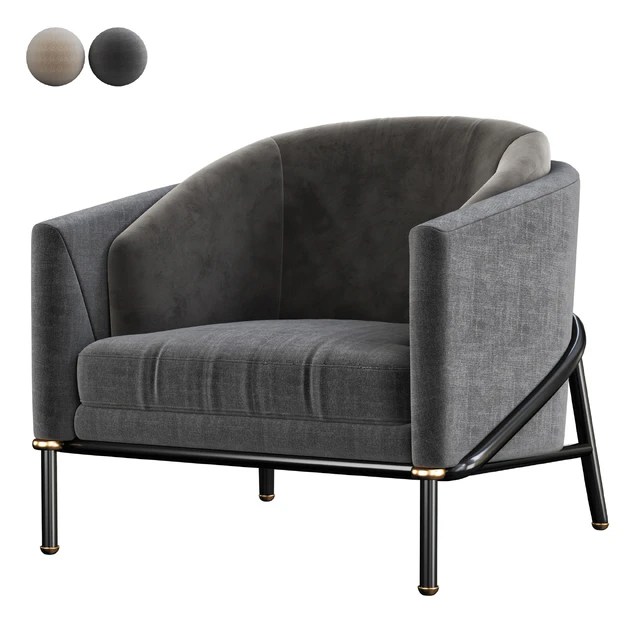 Minotti fil noir armchair — Descargar