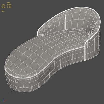 Arteriors turner chaise — Ver 3