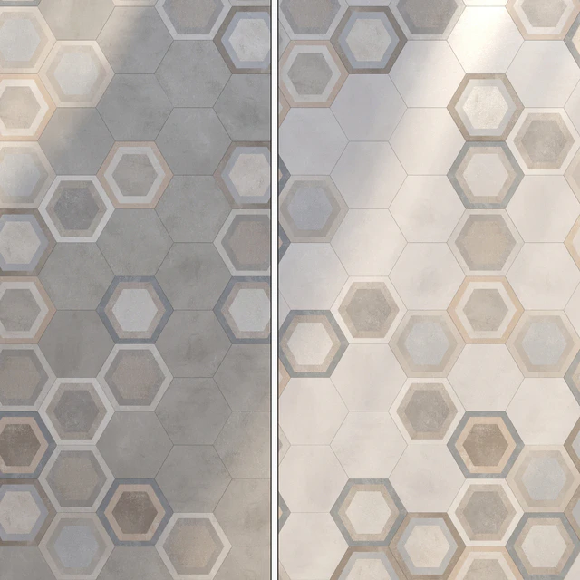 Плитка Vives Ceramica Rift Hexagono — Скачать