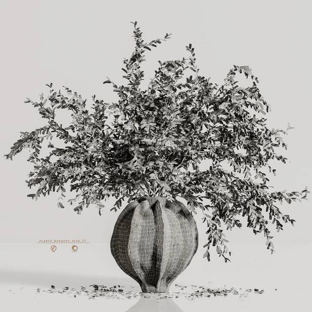 plants bouquet vase 37 — Скачать