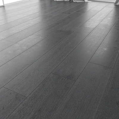 Wood floor Oak (Carbon Brushed) — Ver 1