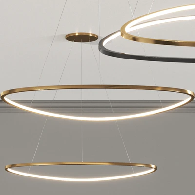 SLIM DELTA Soft Hanging Lamp — Ver 1