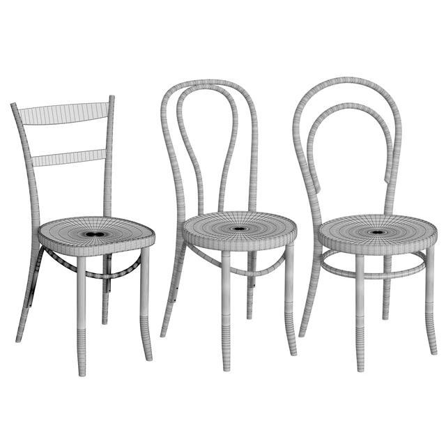 Thonet Chairs — Скачать