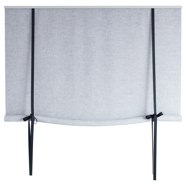 Roman Curtains 194 | Roll-up Curtain | Roller blind with bows — Descargar