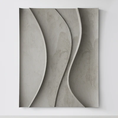 Abstract composition. Relief. Plateau. 9 — Ver 5
