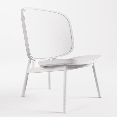 Cane Collection Rattan Lounge Chair — Ver 4