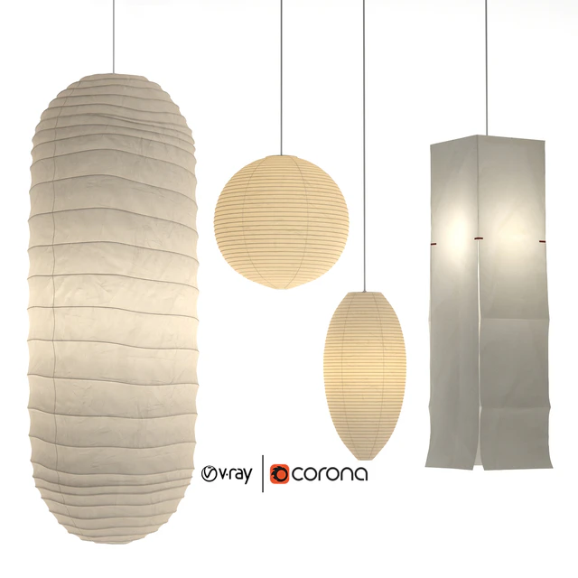 Akari Paper Japan Lantern Collection Isamu Noguchi — Descargar