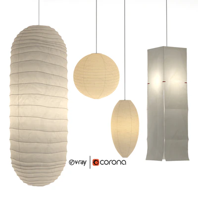 Akari Paper Japan Lantern Collection Isamu Noguchi — Ver 1