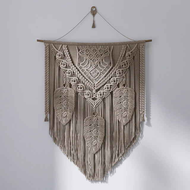 Decorative set with panels Macrame # 3 — Descargar