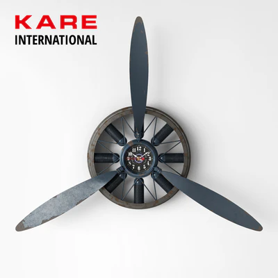 Wall Clock Propeller by KARE — Ver 1