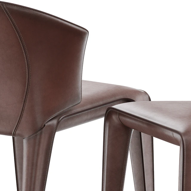 Dining set natuzzi atta chair C016 campus table T188 — Скачать