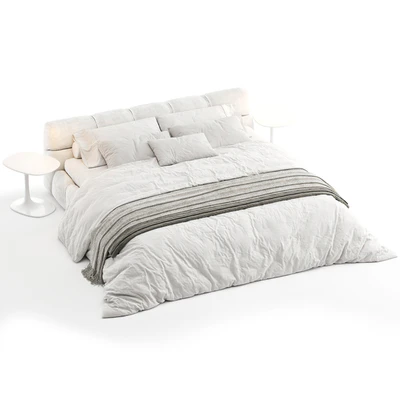 Bed B&B Italia Tufty — Ver 5