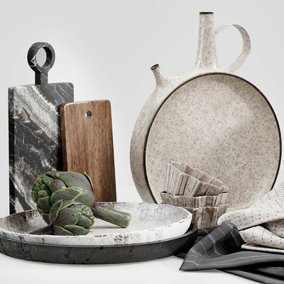 Decorative set for the kitchen — Ver 6