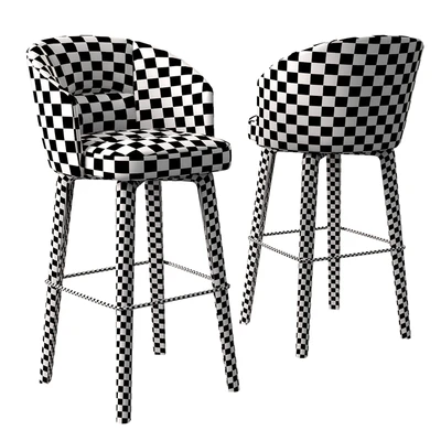 Minotti amelie stool — Ver 3