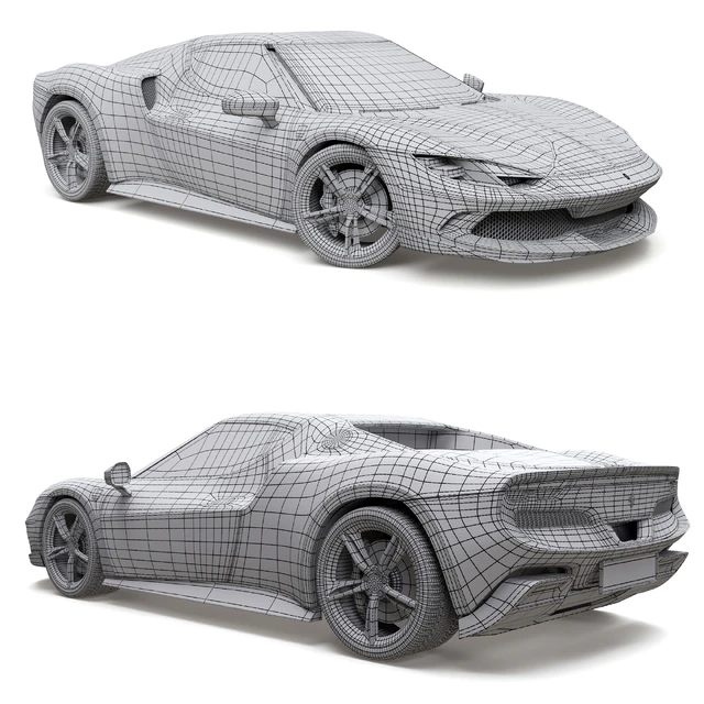 Ferrari 296 GTB — Скачать