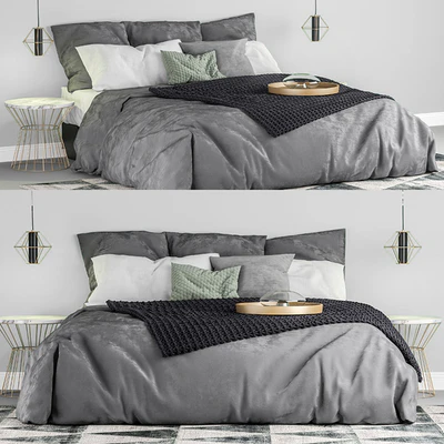 Ikea Nordli bed double — Ver 1