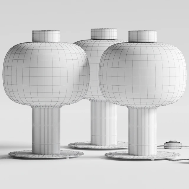 Brokis Bonbori Table Lamps — Скачать