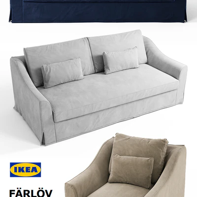 Sofa & chair Ikea FARLOV — Вид 3
