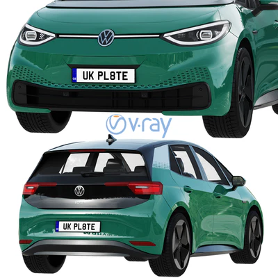 Volkswagen ID3 2021 — Вид 5