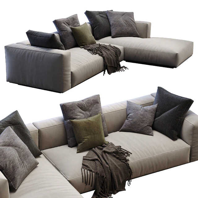 Flexform Sofa Grandemare — Скачать
