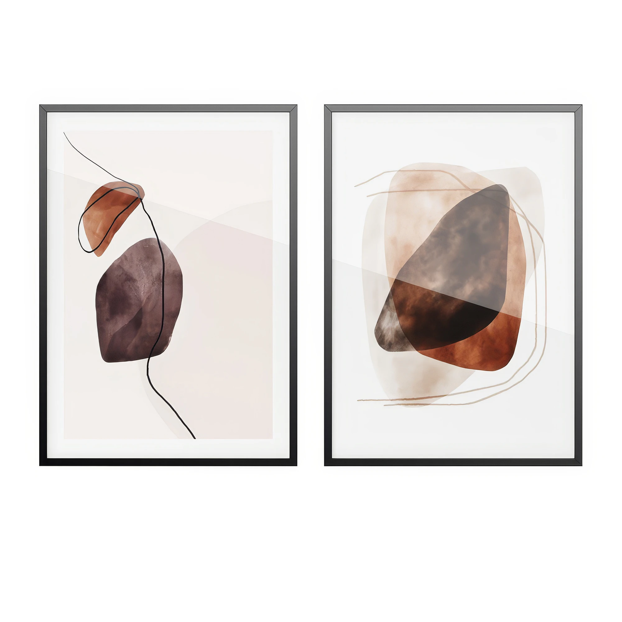 art prints water color shapes poster by desenio — Descargar