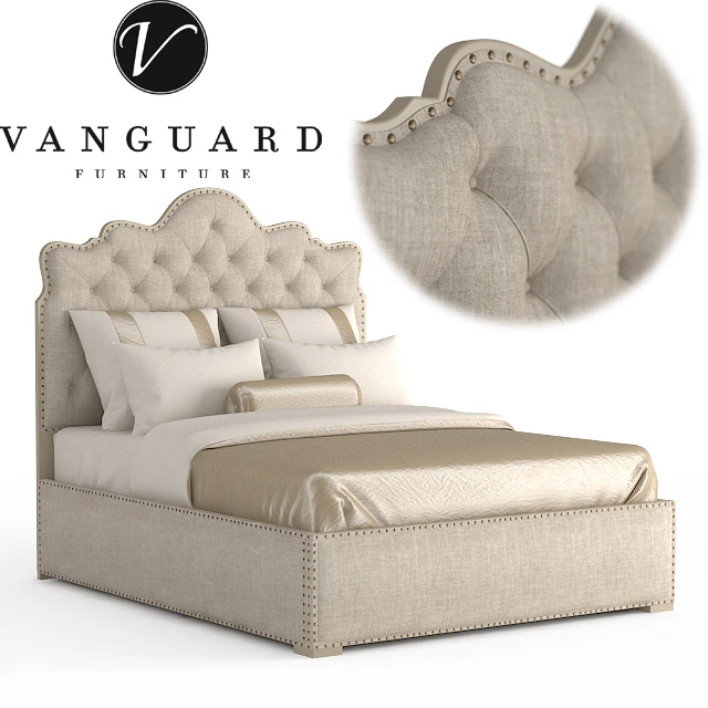 Vanguard Furniture | Flora Queen Bed — Скачать