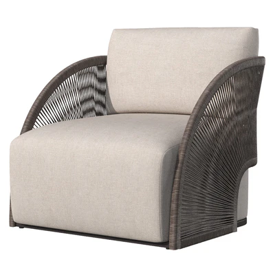 Outdoor Armchair Pavona Lounge Chair Restoration Hardware 2021 — Ver 1