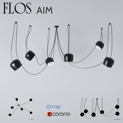Flos Aim (6) designed by R. &amp; E. Bouroullec — Ver 2