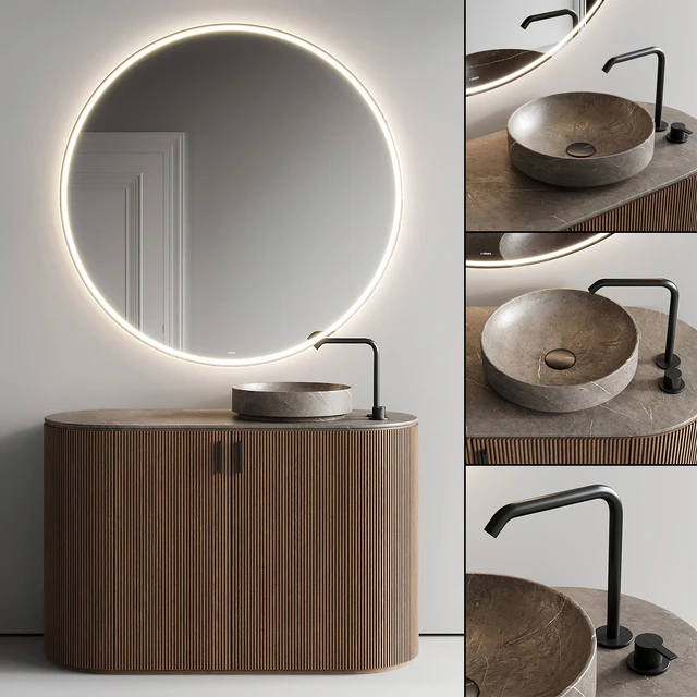 Inbani Grate Vanity Unit Set 10 — Descargar
