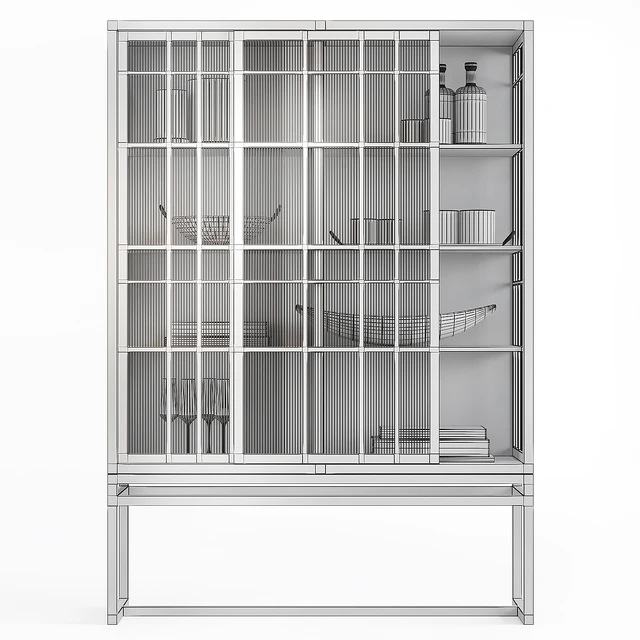Crate & Barrel Highland cabinet — Скачать