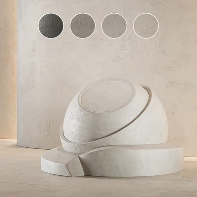 decorative plaster | Concrete set (seamless) | 02 — Ver 4
