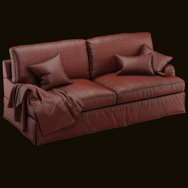 PB Russian Arm Slipcovered Sofa — Descargar